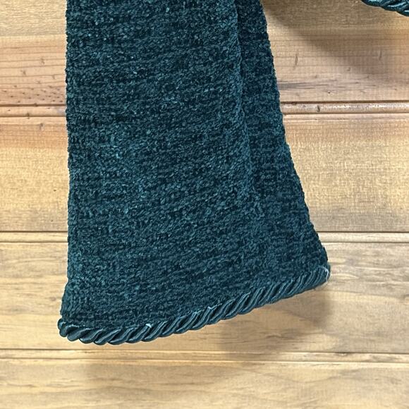 St. John Dark Emerald Green Knit Jacket Gold Tone Embellished Cropped Size 4 Vtg - Picture 8 of 12